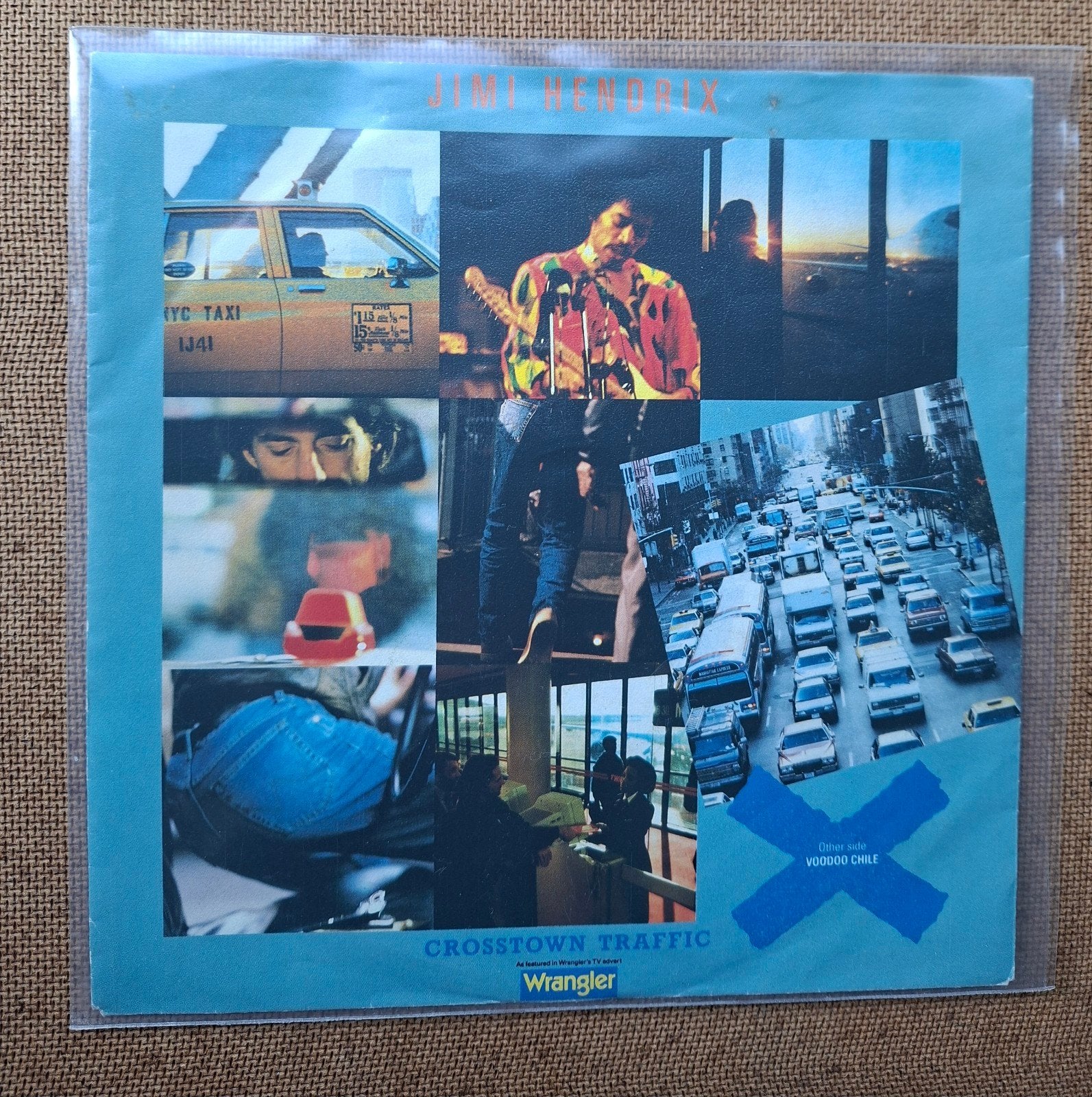 Hendrix, Jimi Experience  - Crosstown traffic - TOP, Cd's en Dvd's, Vinyl Singles, Gebruikt, 7 inch, Single, Ophalen of Verzenden