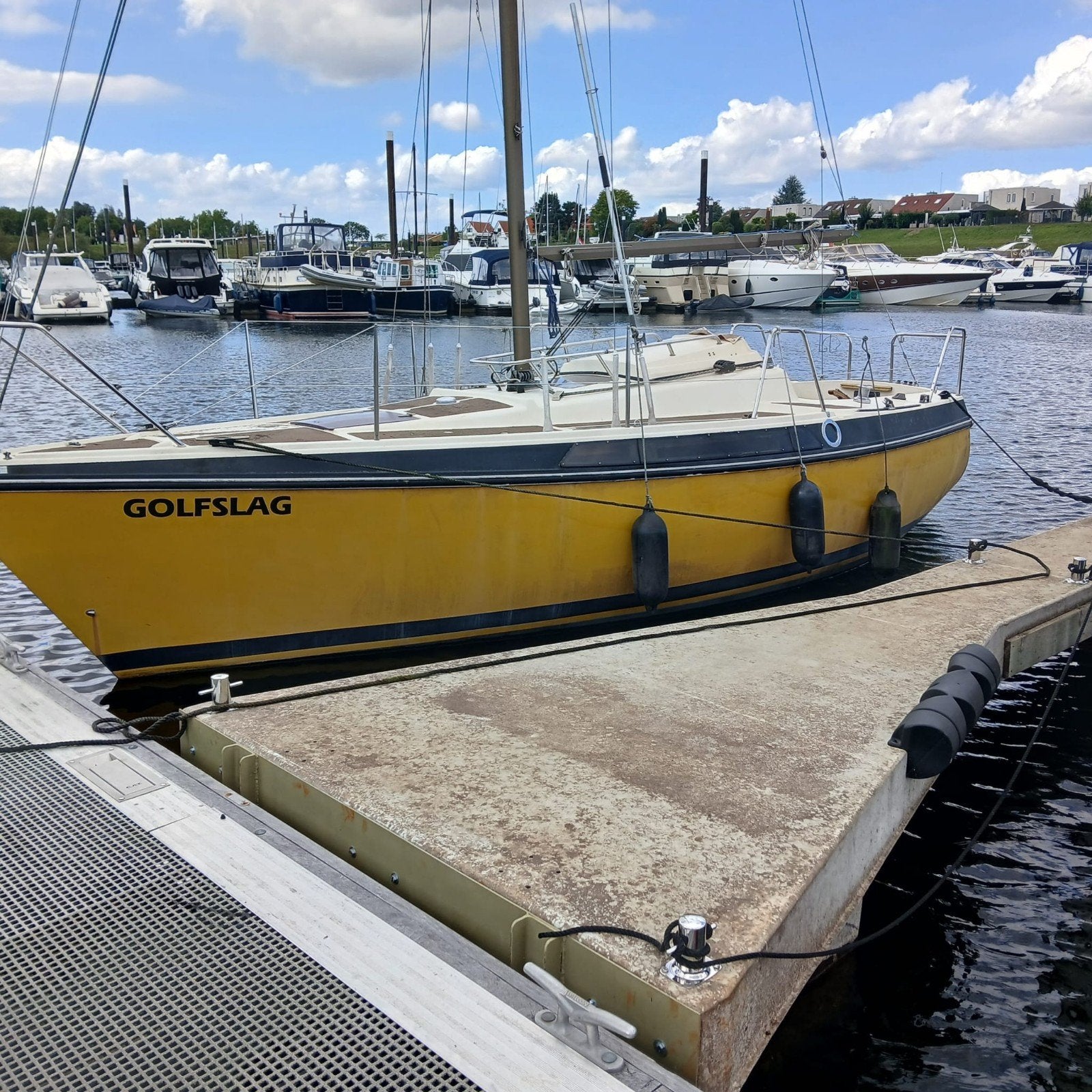 Bavaria 770, Watersport en Boten, Kajuitzeilboten en Zeiljachten, Gebruikt, Diesel, Ophalen of Verzenden, Bavaria