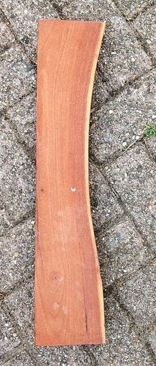 Decoratief plankje van mai hout, Ophalen, Gebruikt