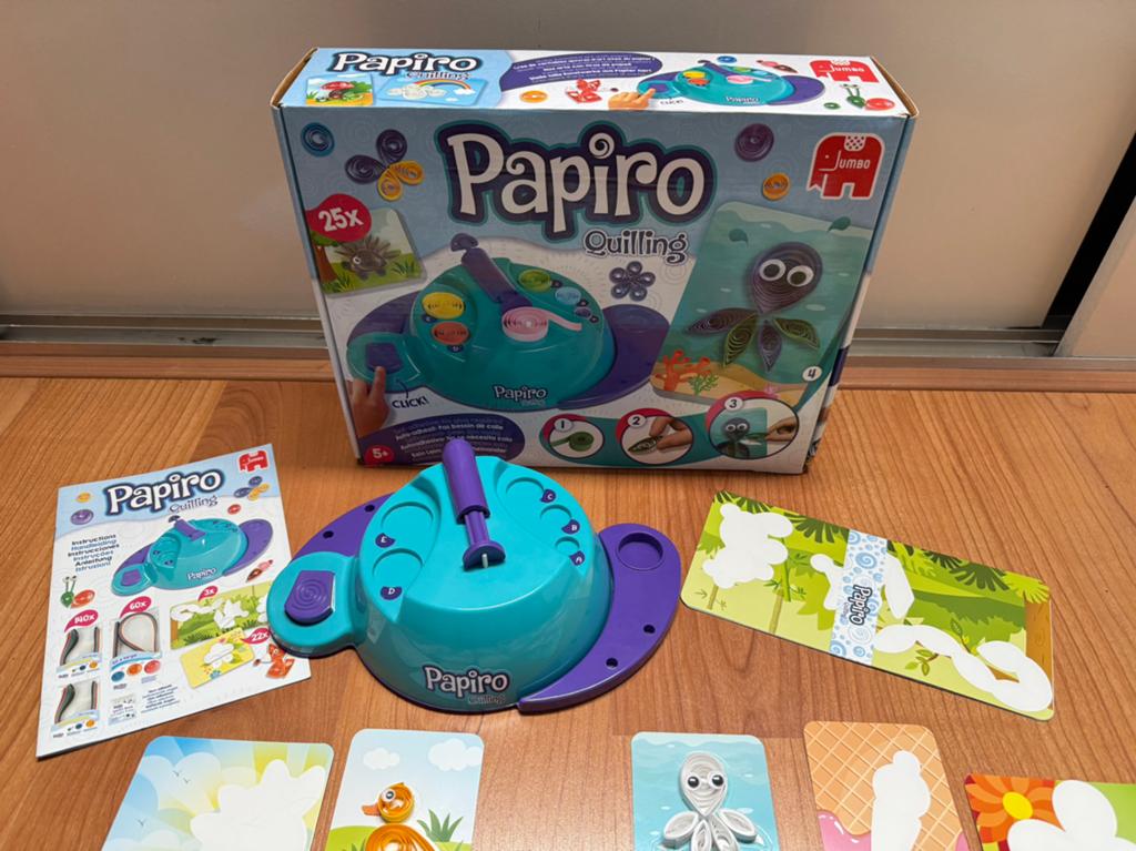 Knutselpakket van Jumbo Papiro Quilling, Ophalen of Verzenden, Zo goed als nieuw