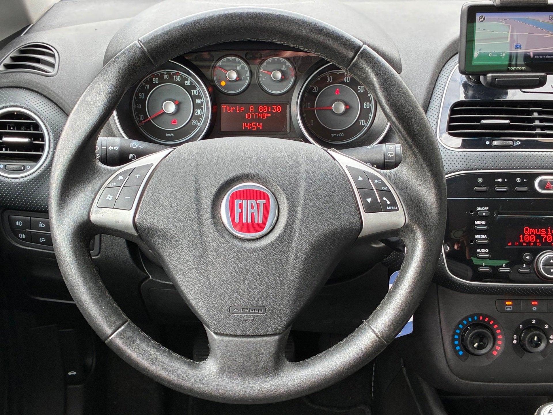 Fiat Punto Evo 1.4 Dynamic|1e Eigenaar|Navigatie|Airco|Elekt, Voorwielaandrijving, Euro 5, 4 cilinders, 400 kg