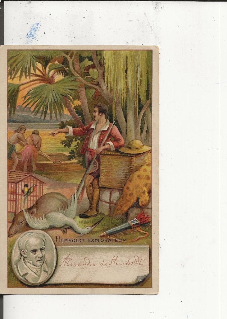 Humboldt Ontdekkingsreiziger 1769-1859, Ophalen of Verzenden, Ongelopen, Frankrijk