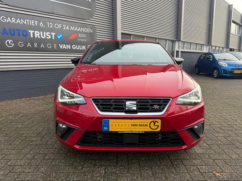 SEAT Ibiza 1.0 110PK EcoTSI FR Automaat Clima,Cruise,CarPlay, Gebruikt, Zwart, 580 kg, Ibiza
