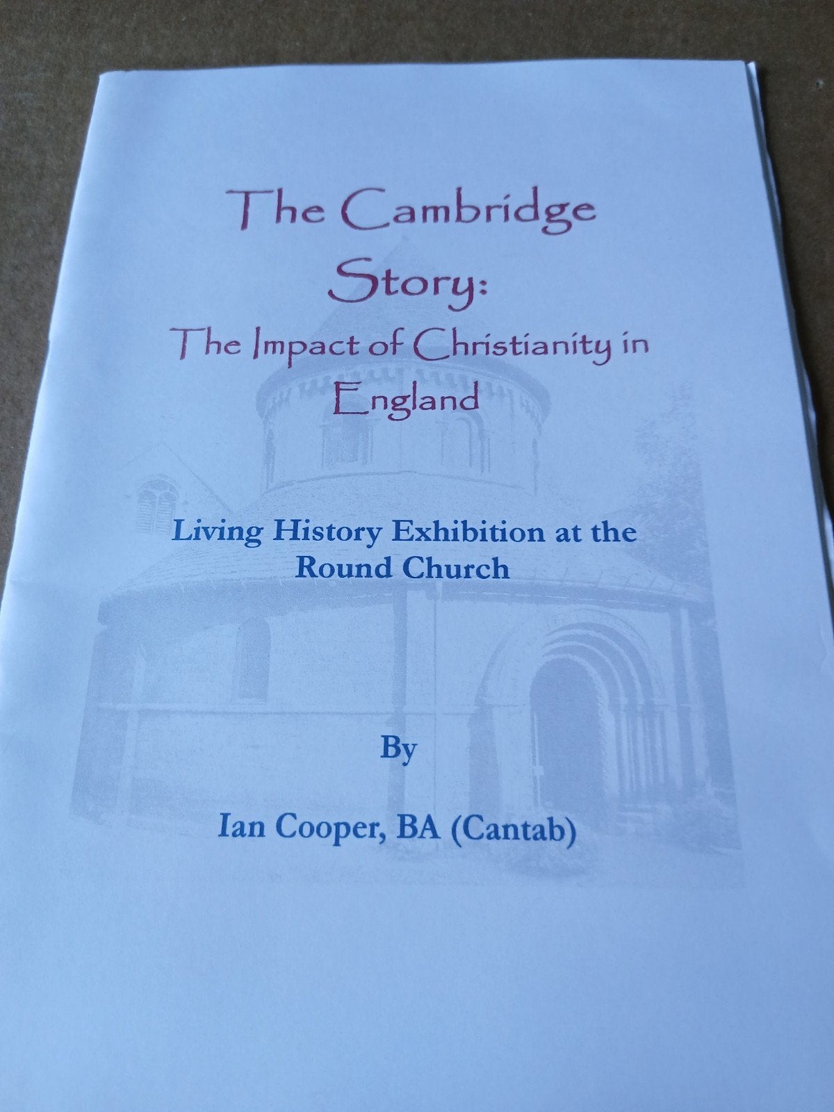 The Cambridge Story: Impact Christendom Engeland, Ophalen of Verzenden, Zo goed als nieuw, Ian Cooper, Christendom | Katholiek