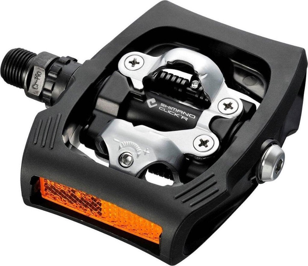 Shimano PD-T400 Click'R SPD Pedalen kleur zwart NIEUW, Fatbike, Shimano, Ophalen, Crankstel of Pedalen