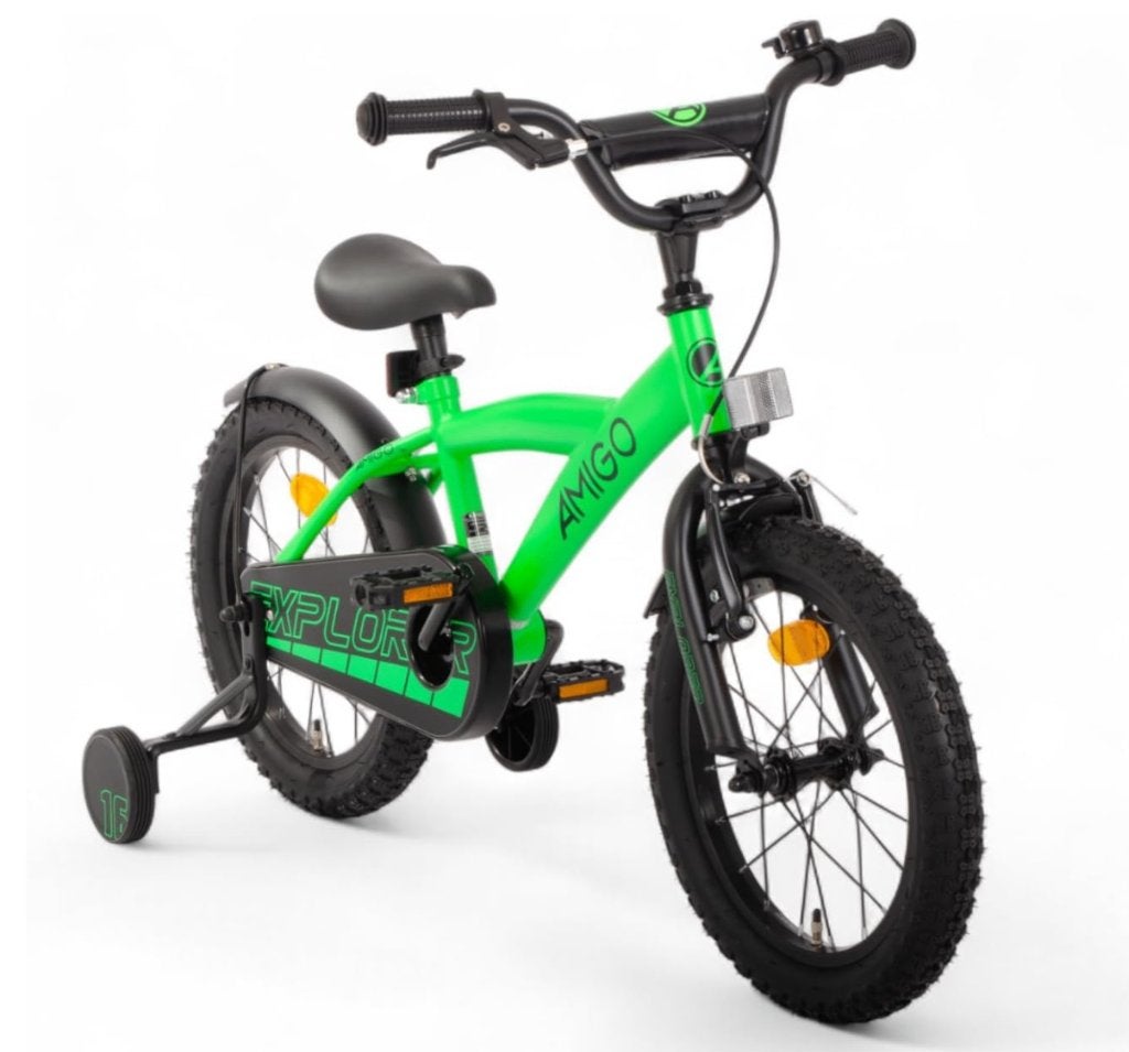 Amigo Explorer kinderfiets 16inch, Ophalen, Terugtraprem, Amigo, 16 tot 20 inch