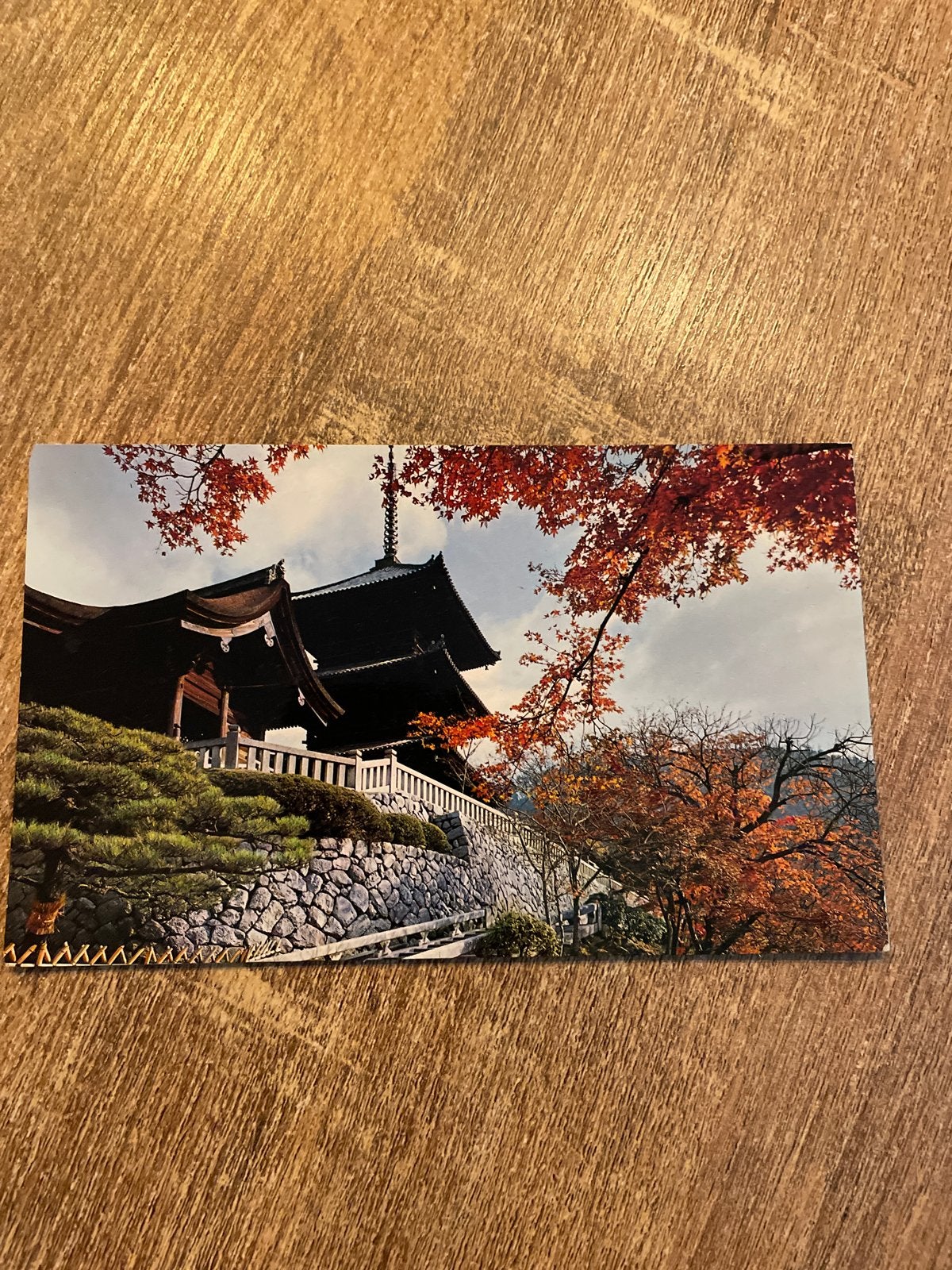Ansichtkaart Kiyomizu-dera Tempel Japan, Ophalen of Verzenden, 1980 tot heden, Ongelopen, Buiten Europa