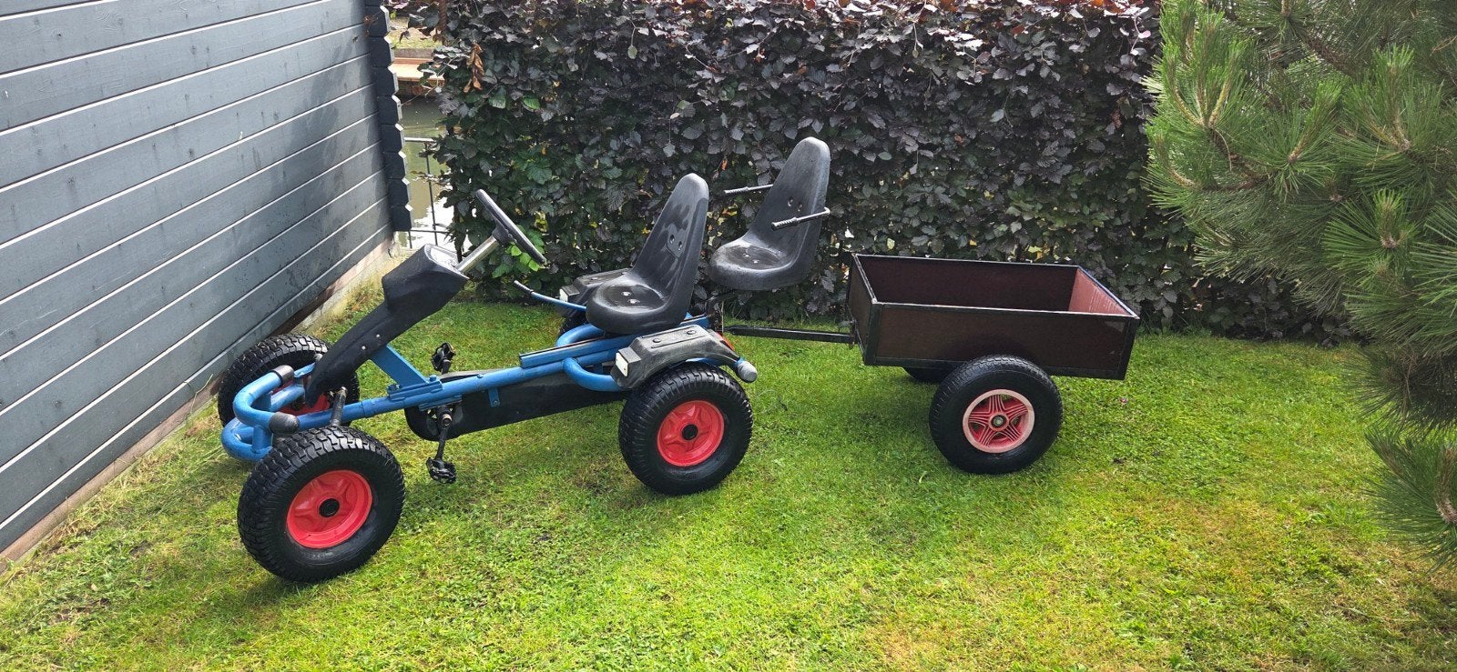 Mammoet Skelter met Duozit en Aanhanger - Gebruikt, Ophalen of Verzenden, Gebruikt, Mammoet, Duozit