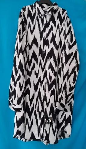 NIEUWSTAAT! Papillonne; Mooie lange blouse/tuniek; maat L, Kleding | Dames, Overige kleuren, Maat 42/44 (L), Ophalen of Verzenden