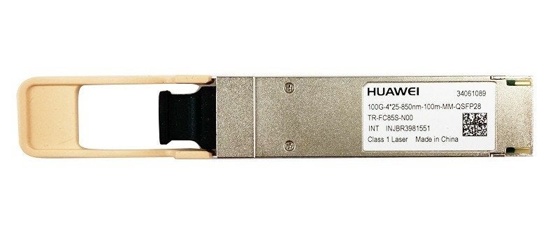 Huawei QSFP28 High Speed 100G Transceiver MPO OM4 SET, Niet ingevuld, Niet ingevuld, Niet ingevuld