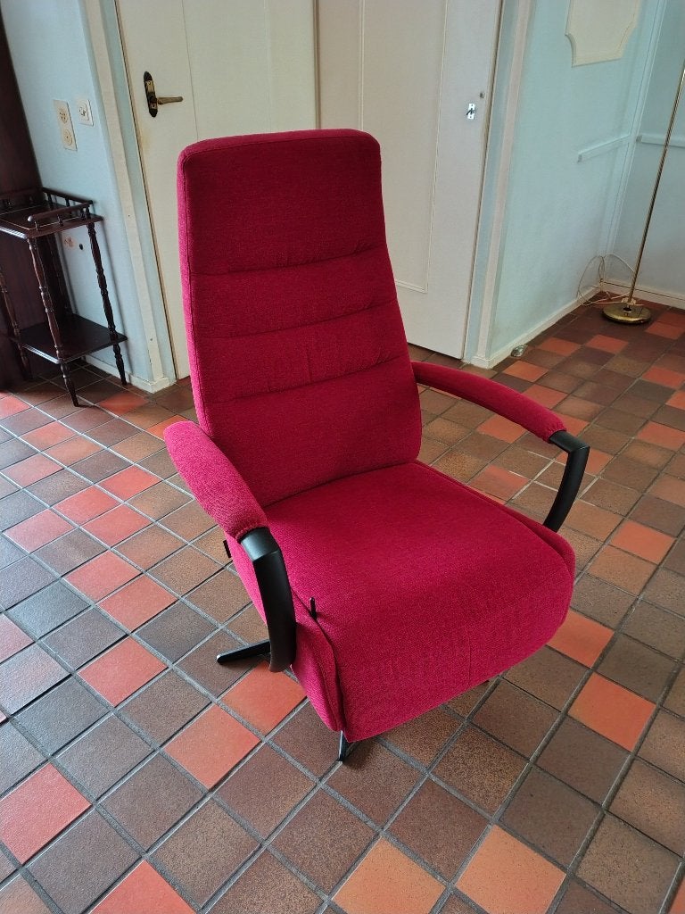 Gealux relaxfauteuils van Zitcomfort Barneveld, Huis en Inrichting, Fauteuils, Ophalen, Minder dan 75 cm, Zo goed als nieuw, Stof