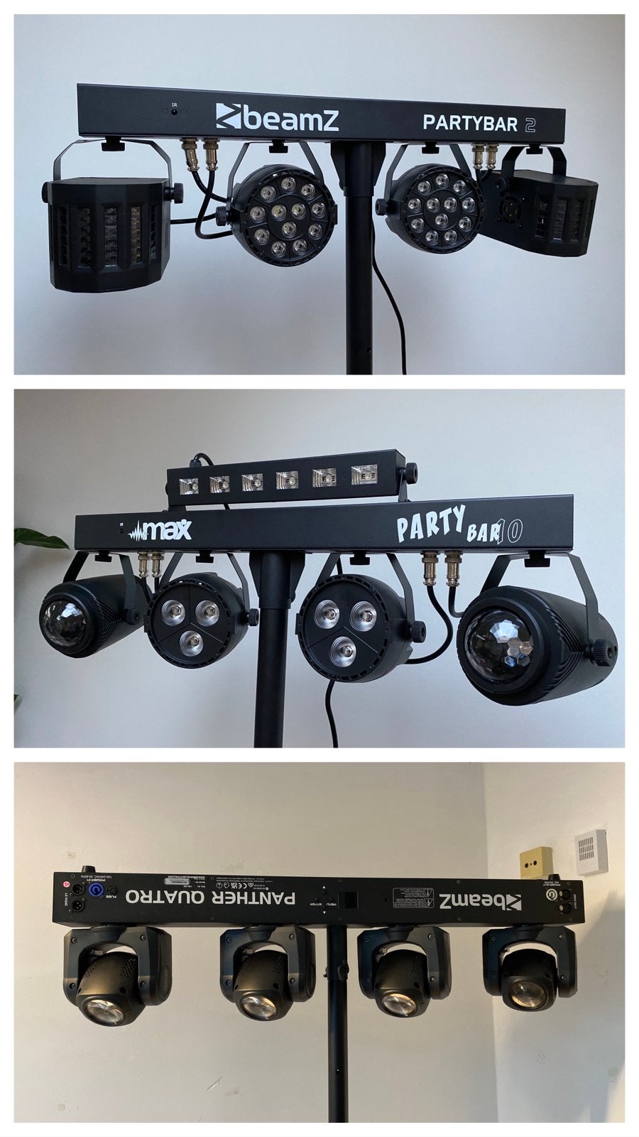 🚨Meerdere lichtsets 🎉 TE HUUR, Muziek en Instrumenten, Ophalen, Zo goed als nieuw, Licht, Geluidgestuurd