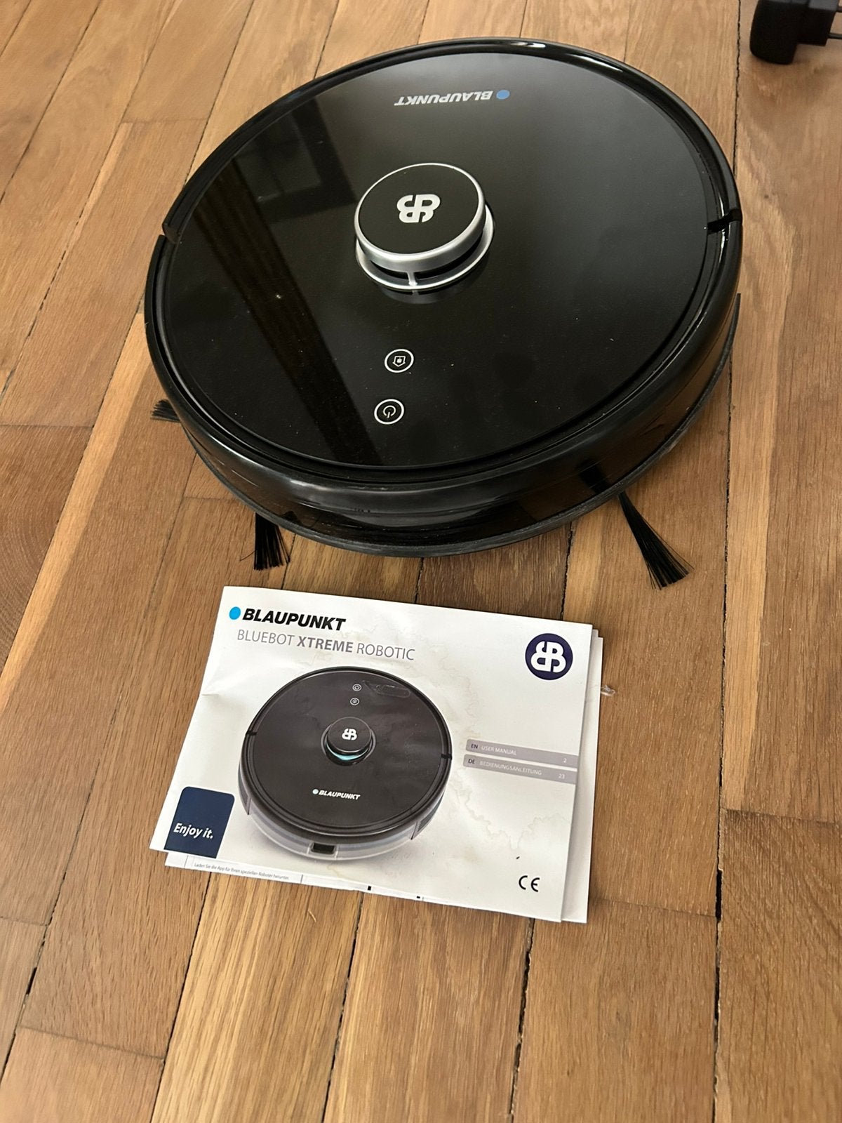 Robot stofzuiger Blaupunkt bluebot xtreme, Witgoed en Apparatuur, Stofzuigers, Ophalen, Zo goed als nieuw
