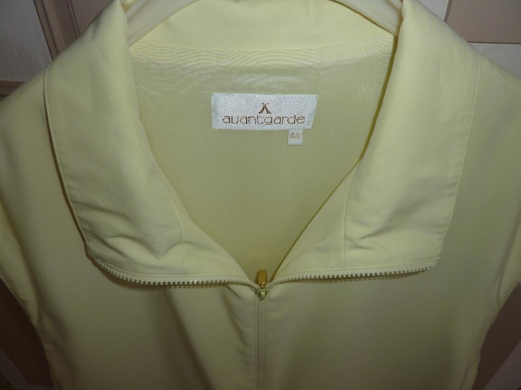 AVANT GARDE Bodywarmer maat 42-44 Zo goed als nieuw, Geel, Maat 42/44 (L), Avant Garde, Ophalen of Verzenden