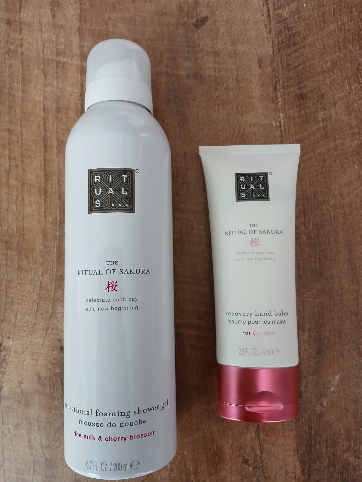 Rituals The Ritual of Sakura doucheschuim en handcrème, Ophalen of Verzenden, Nieuw, Bad & Douche