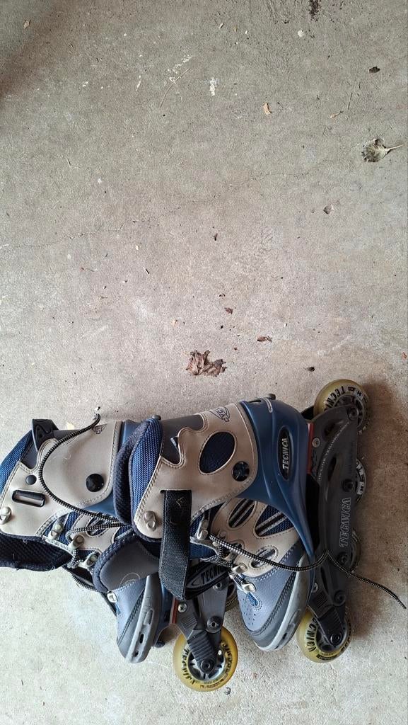Tecnica inline skates maat 38 2/3 met bescherming en tas, Ophalen, Gebruikt