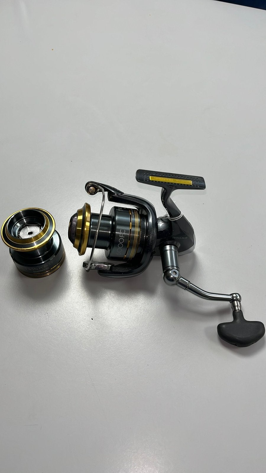 Shimano Twinpower 6000FC, Ophalen of Verzenden, Gebruikt, Molen