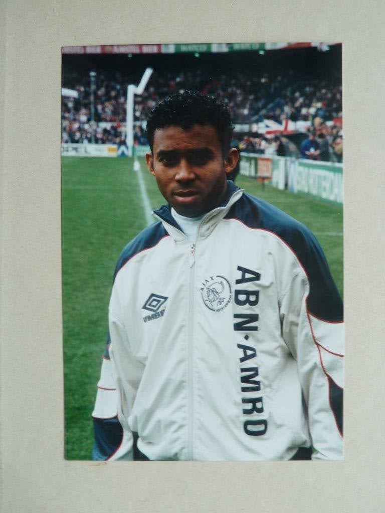 Foto. Wamberto.  Ajax. 1999/2000.   10 x 15 cm, Ophalen of Verzenden, Zo goed als nieuw, Ajax, Overige typen