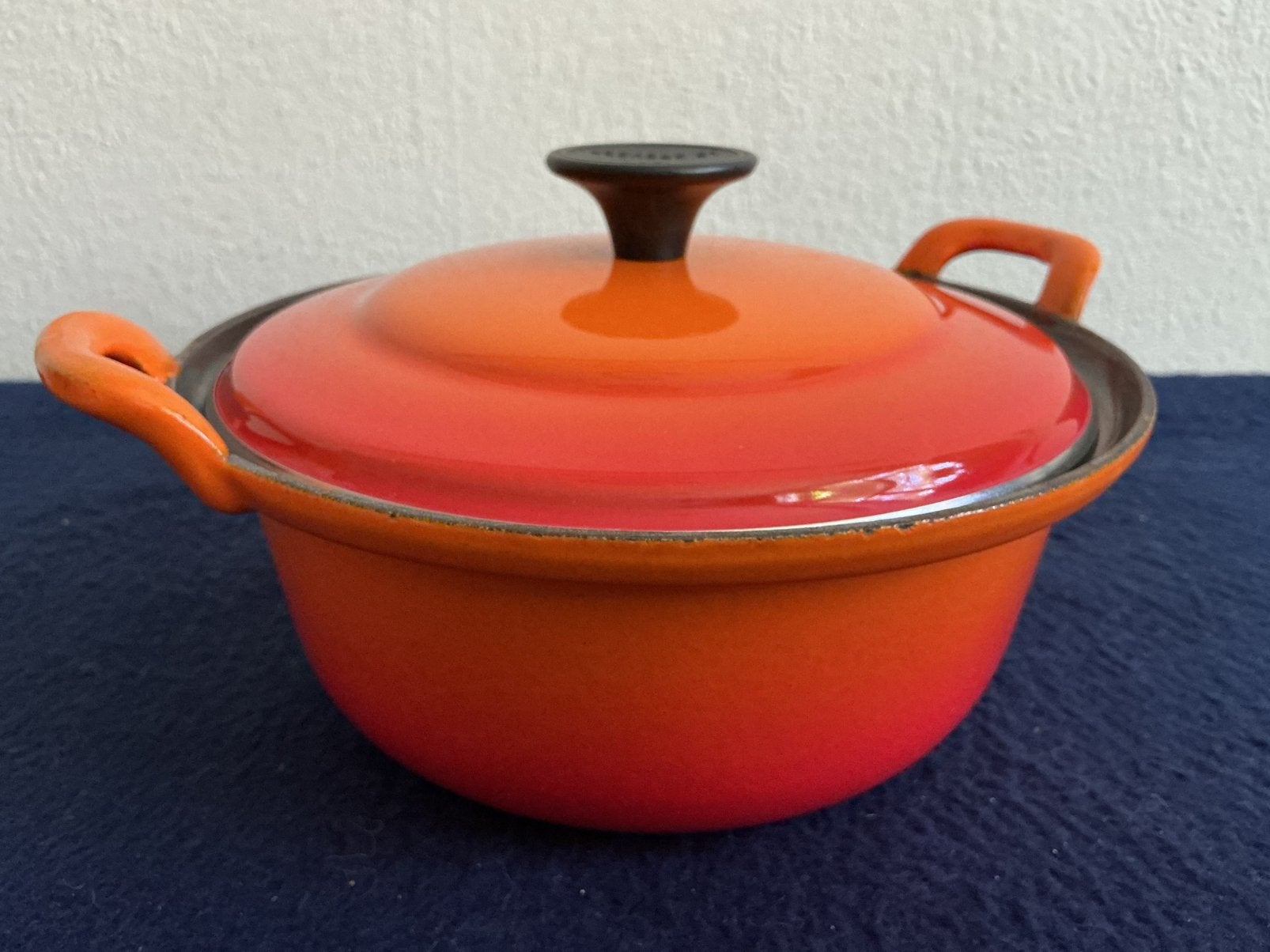 Le Creuset braadpan- 20 cm, Huis en Inrichting, Keuken | Potten en Pannen, Le Creuset, Ophalen of Verzenden, Zo goed als nieuw