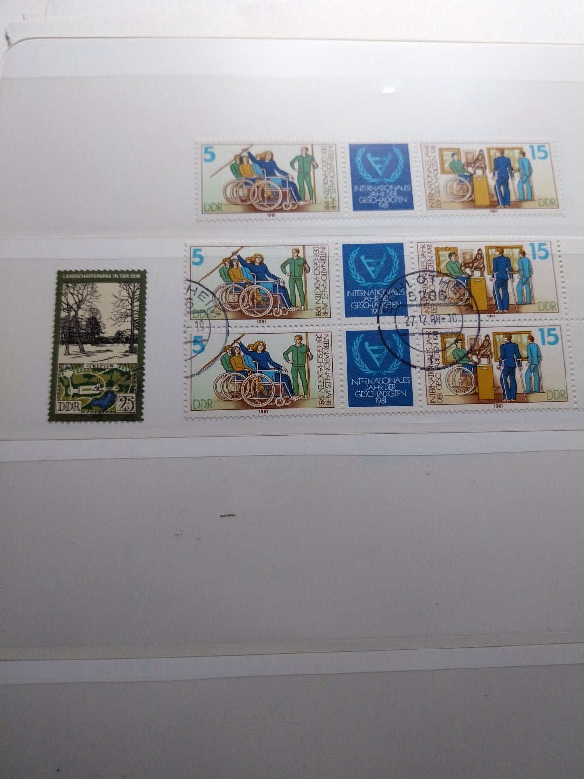 Grote verzameling postzegels DDR in album, Ophalen of Verzenden, DDR, Gestempeld