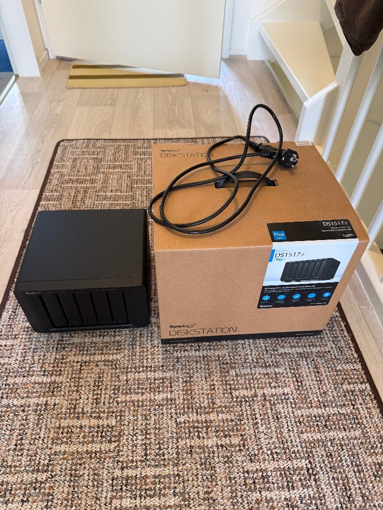 Synology DiskStation DS1517+ in zeer nette staat te koop, Ophalen of Verzenden, Gebruikt