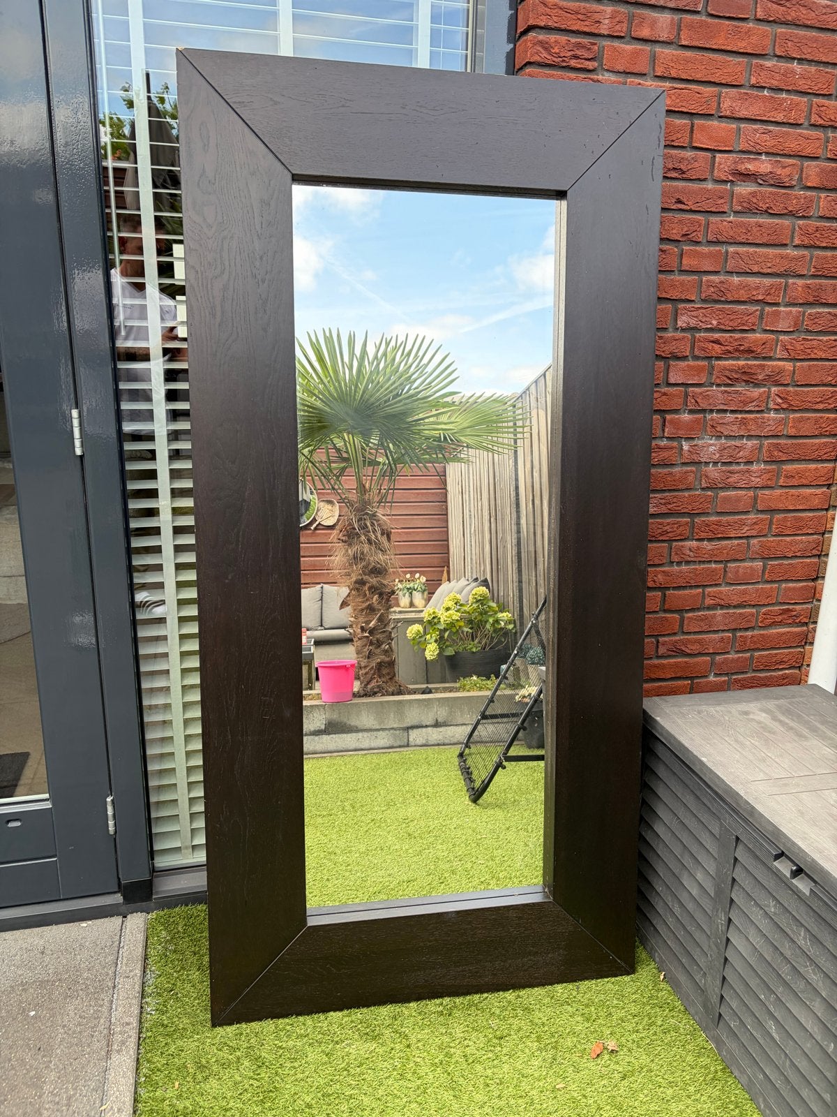 IKEA spiegel 100x200 cm met lichte beschadigingen, Ophalen, Gebruikt, 75 tot 100 cm, 150 tot 200 cm