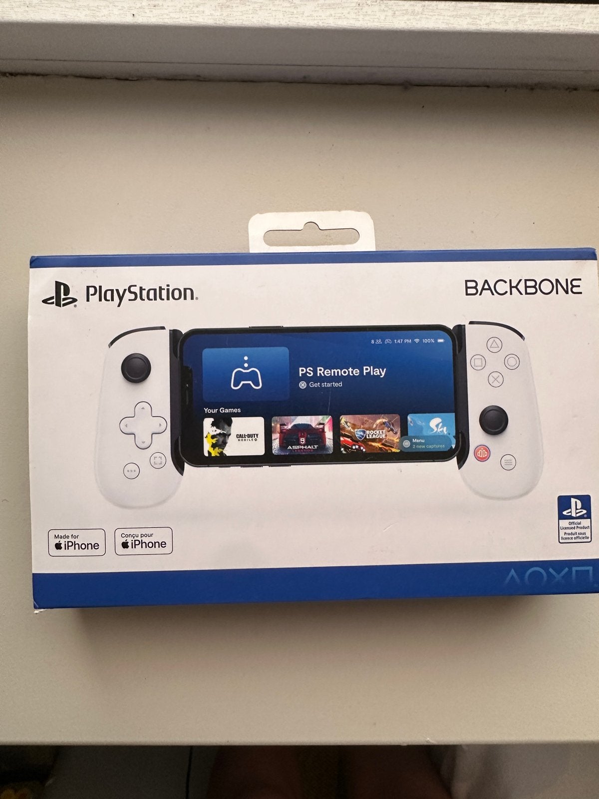 Backbone One PlayStation Edition voor iPhone, Ophalen of Verzenden, Zo goed als nieuw, Controller, PlayStation 4