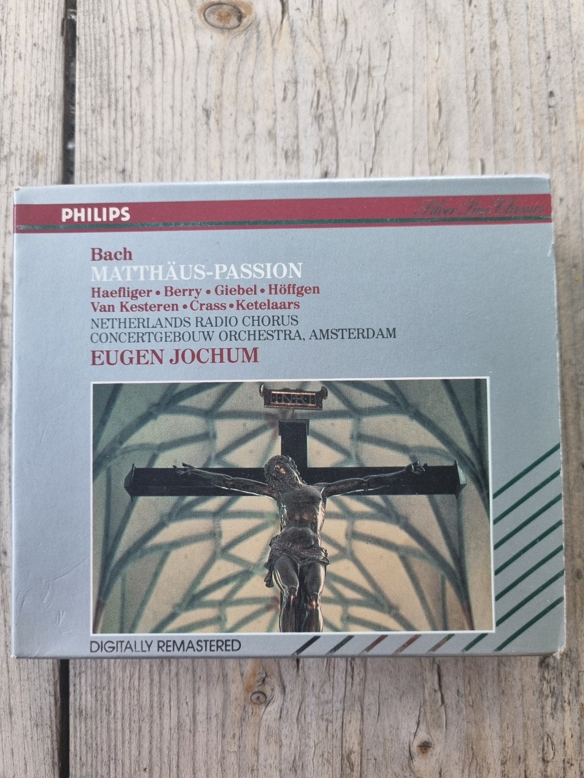 Bach: Matthäus-Passion - Eugen Jochum (Philips Silver Line), Ophalen of Verzenden, Barok, Zo goed als nieuw, Boxset