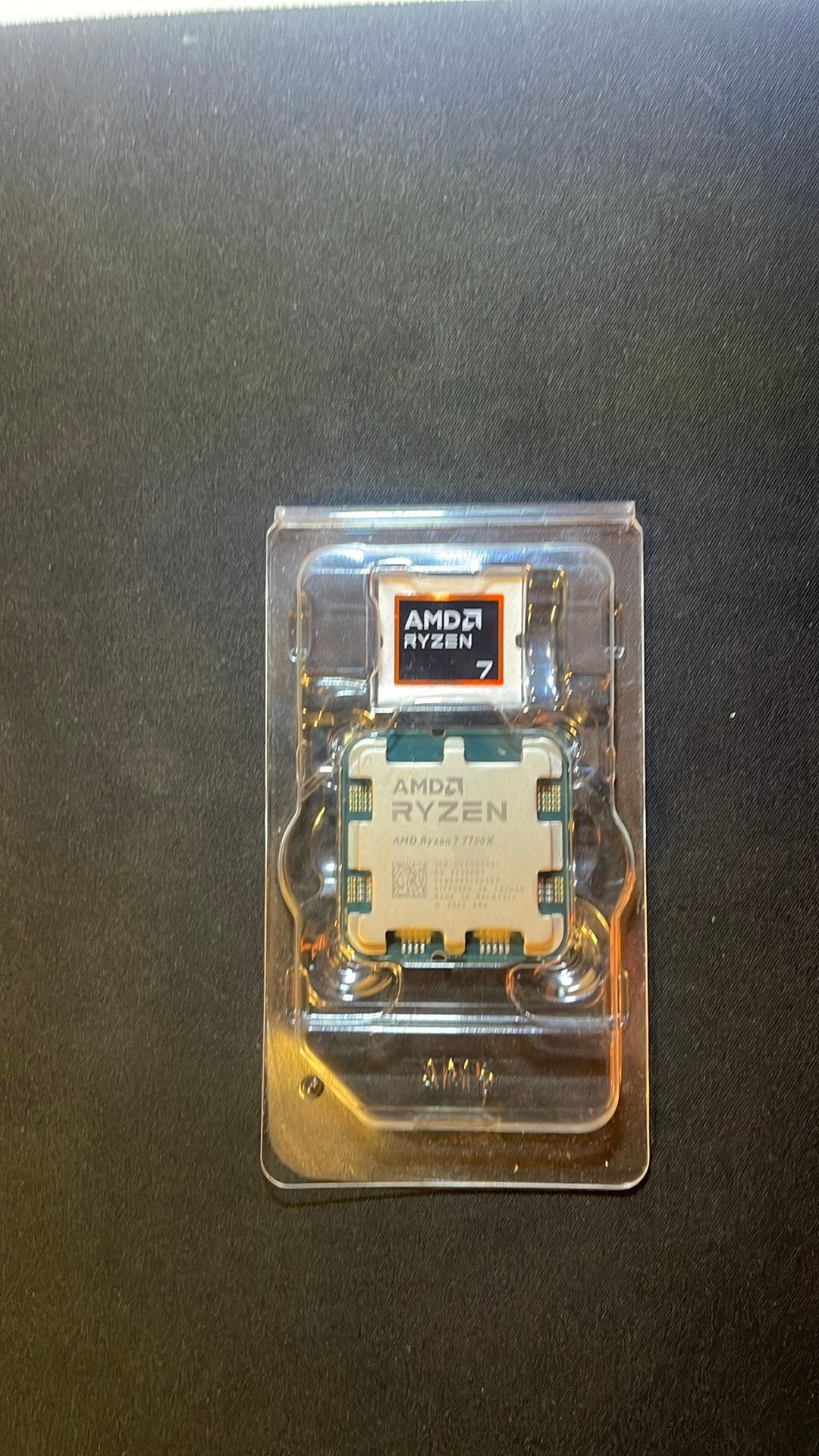 AMD Ryzen 7 7700X Processor (AM5), Computers en Software, Ophalen, Zo goed als nieuw, 8-core, 3 tot 4 Ghz
