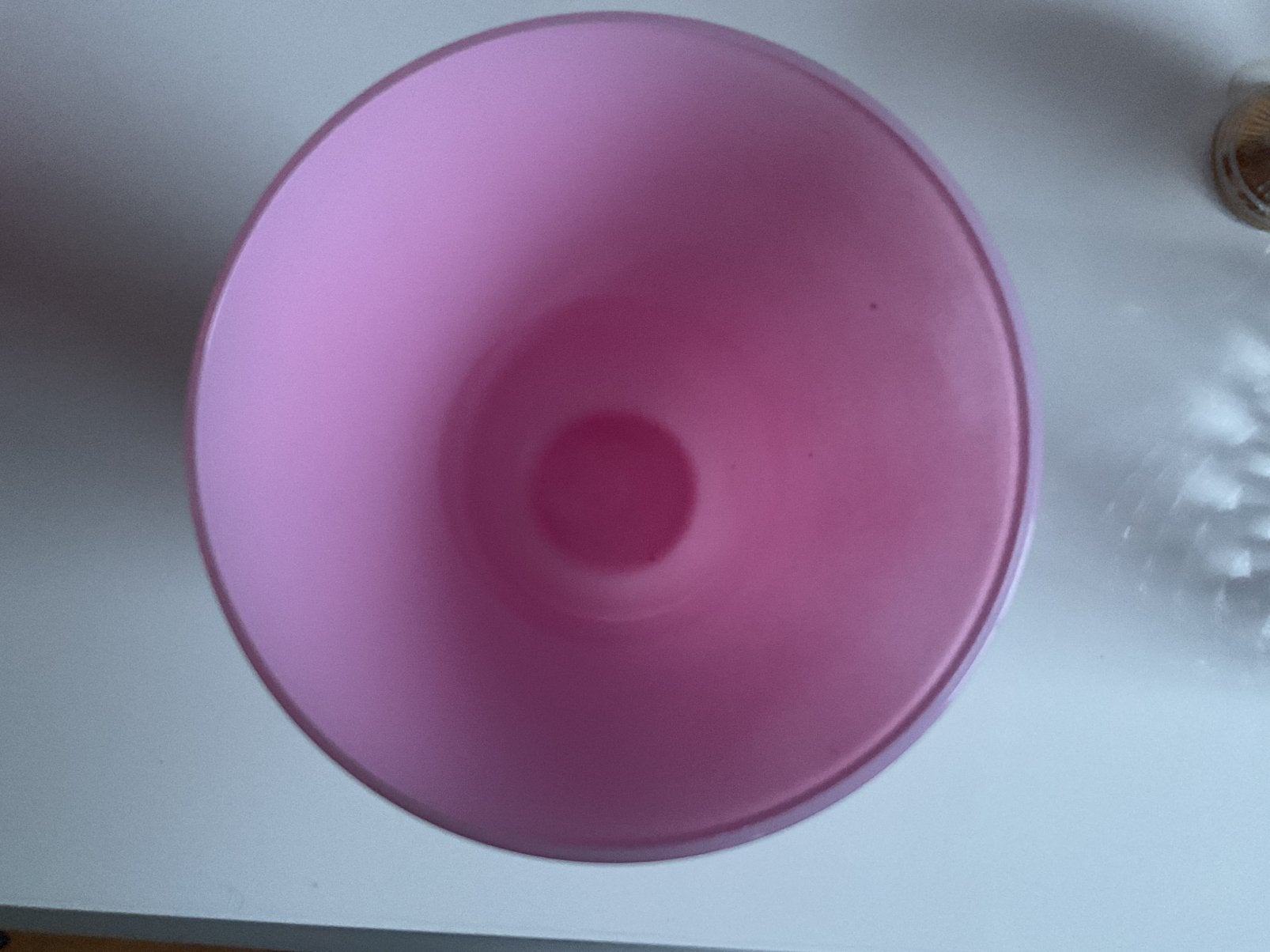 Roze vaasje van glas, Ophalen of Verzenden, Roze, Glas