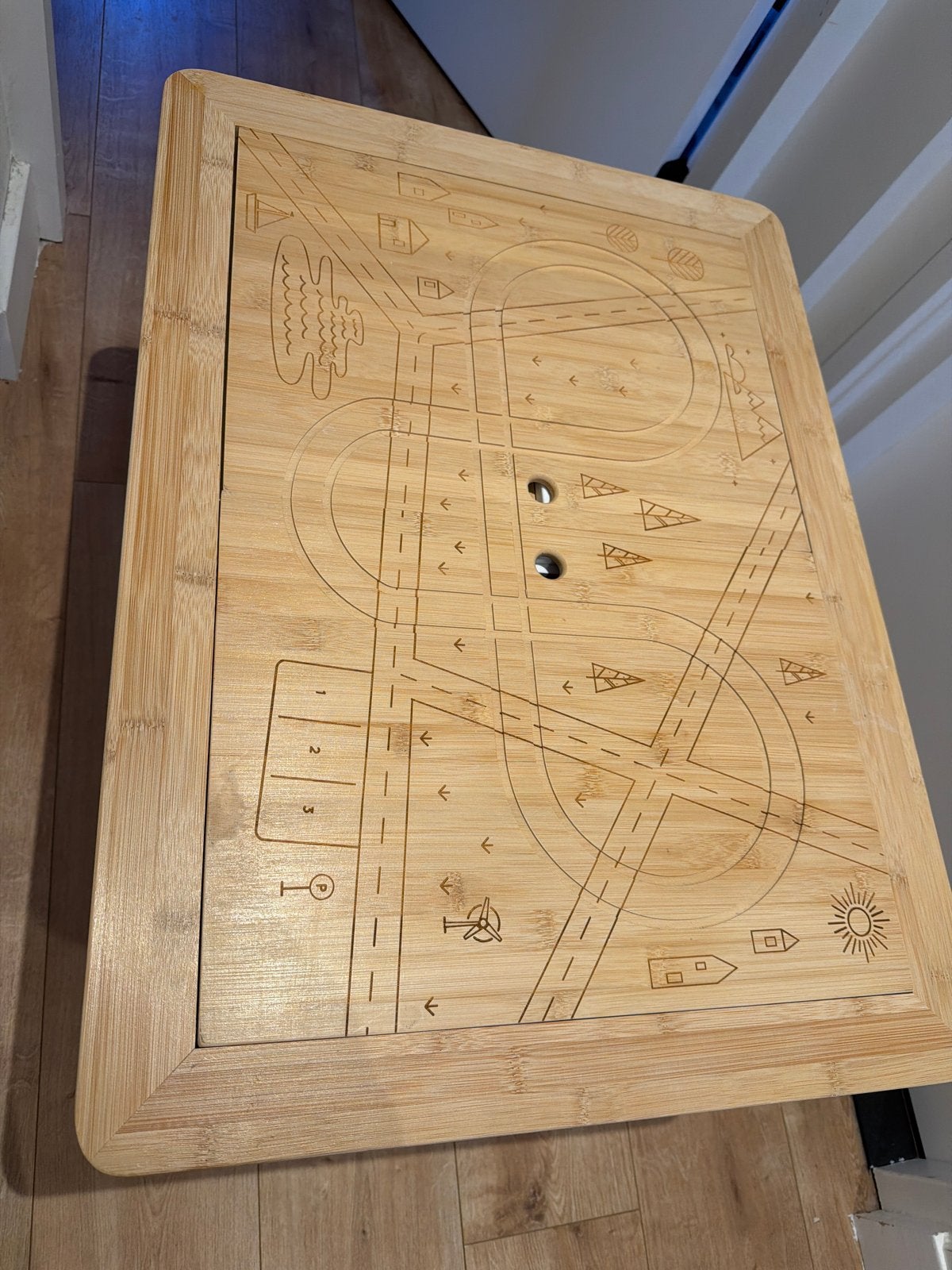 Petite Amélie Houten Activiteiten Tafel - Zo goed als nieuw, Ophalen of Verzenden, Zo goed als nieuw, Jongen of Meisje