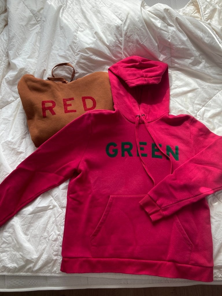 SISSY-BOY hoodie roze/green - maat M, Kleding | Dames, Truien en Vesten, Maat 38/40 (M), Sissy-Boy, Ophalen of Verzenden, Zo goed als nieuw