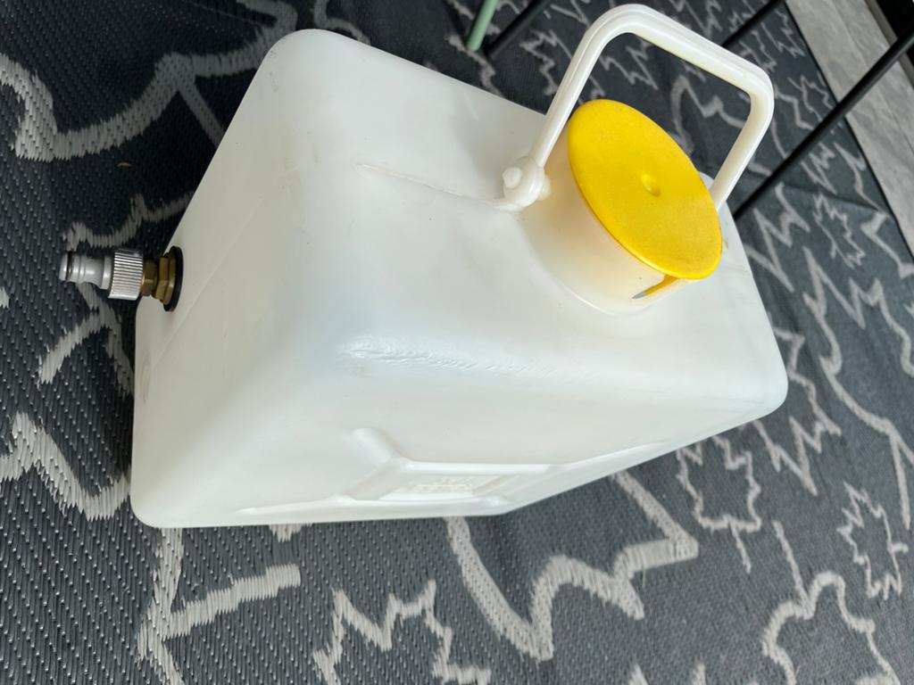 Watertank met vlotter voor caravan/camper (20L), Caravans en Kamperen, Caravan accessoires, Gebruikt, Ophalen of Verzenden
