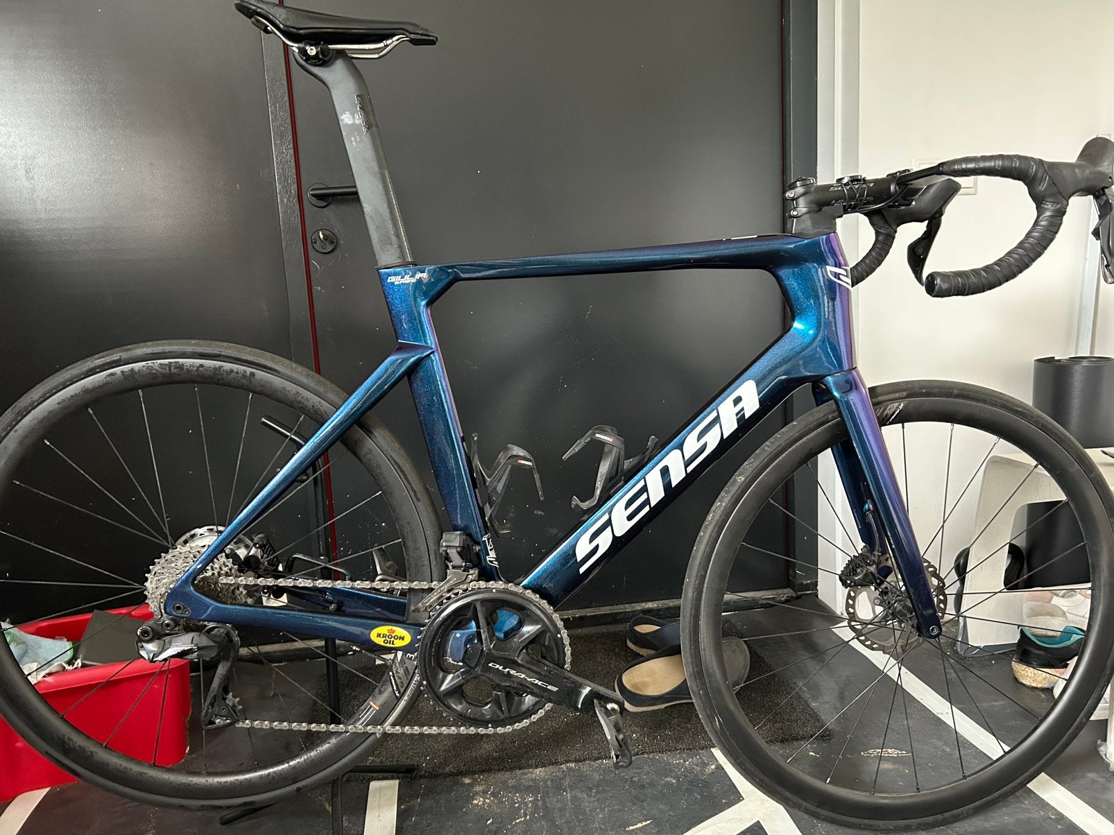 Sensa Giulia Supremo 2025, Overige merken, 28 inch, Gebruikt, Carbon