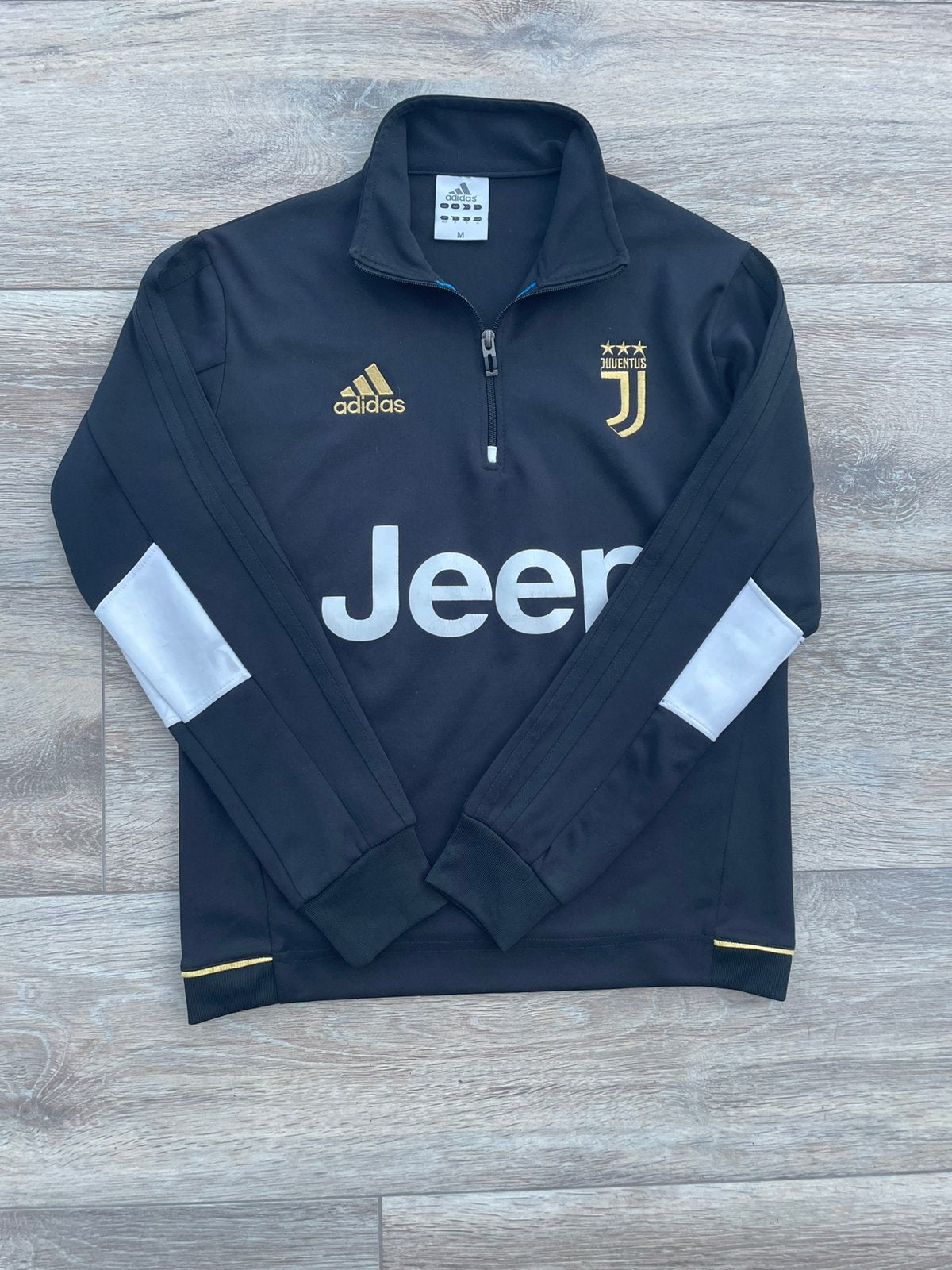 Juventus Trainingsjack - Maat: M, Maat 48/50 (M), Zwart, Ophalen of Verzenden, Zo goed als nieuw