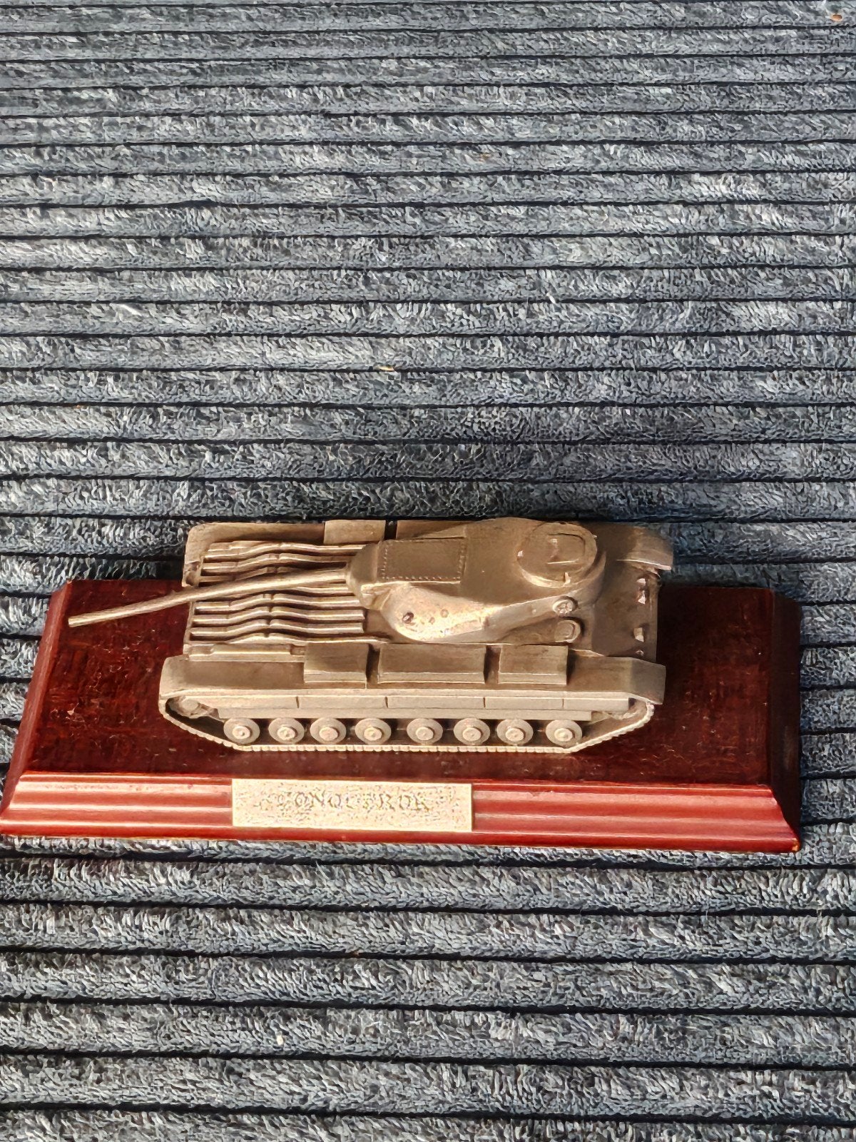 Royal Hampshire Conqueror Tank - English Pewter Miniatuur, Ophalen of Verzenden, Gebruikt