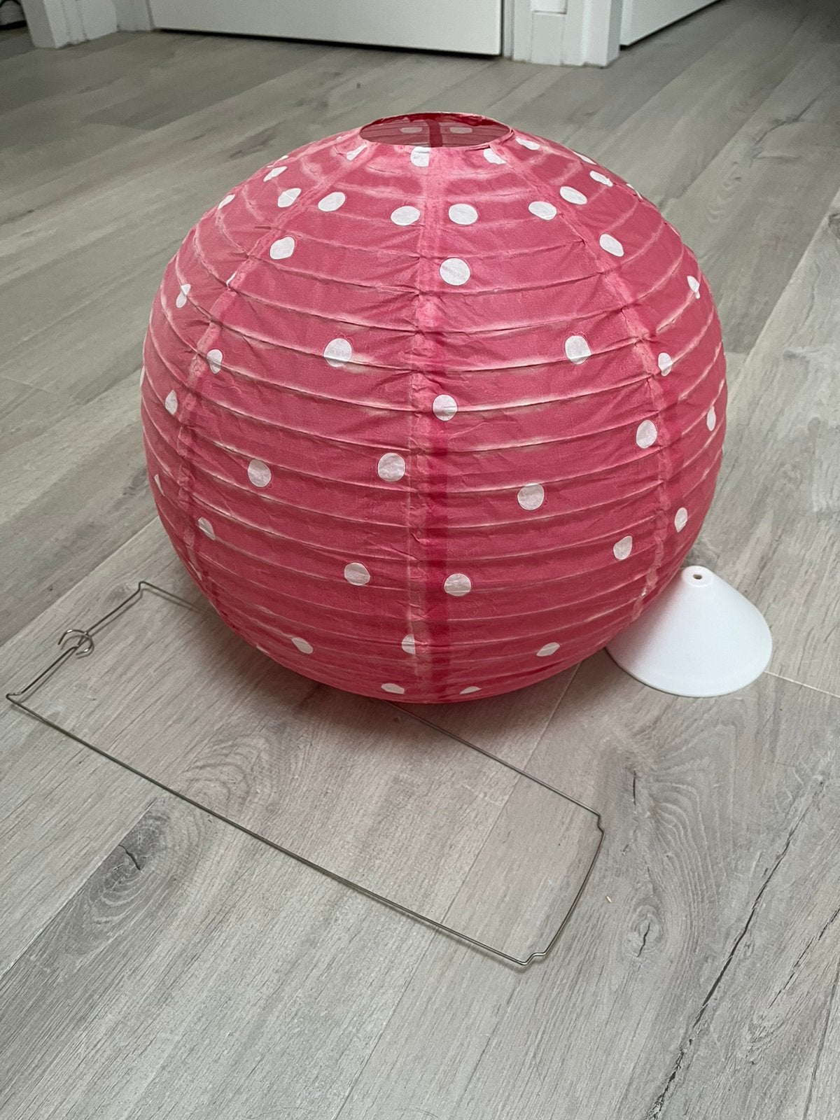 GRATIS lampenkap, Huis en Inrichting, Lampen | Lampenkappen, Ophalen, Gebruikt, Rond