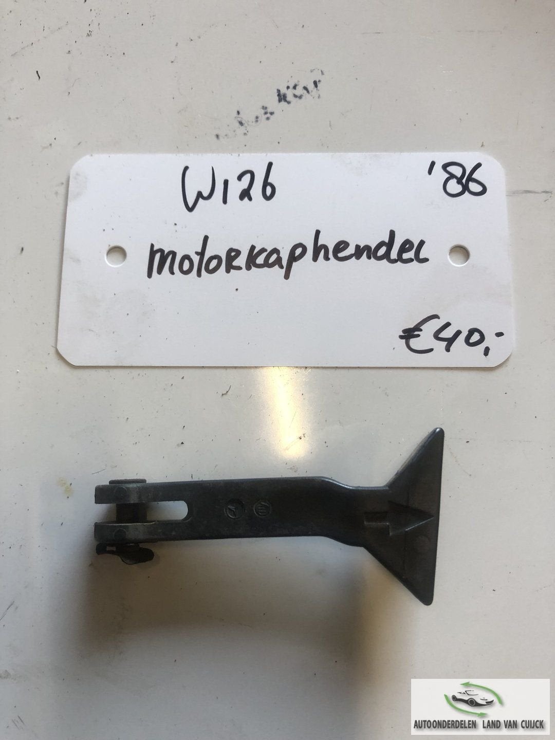 Mercedes w126  1986 motorkaphendel, Auto-onderdelen, Gebruikt, -, -, Ophalen of Verzenden