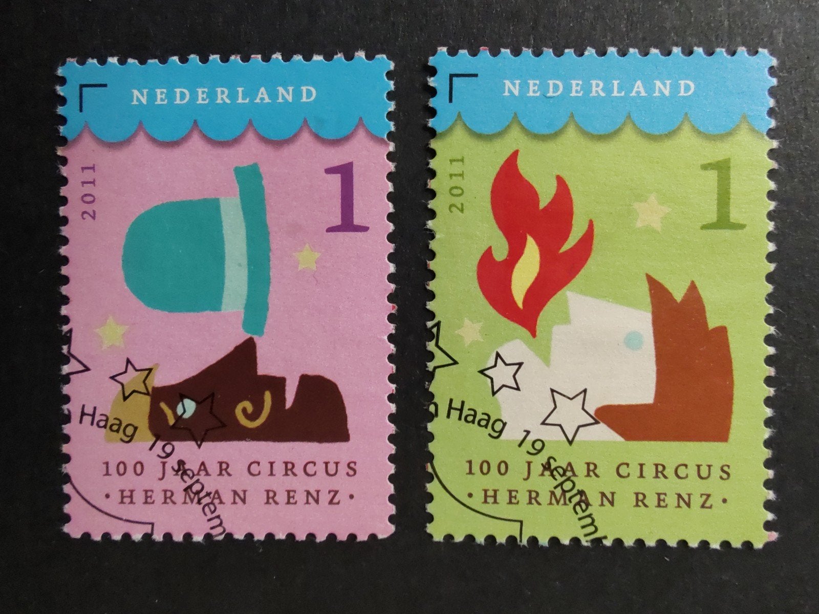 2868 en 2872 circus Renz 2011, Ophalen of Verzenden