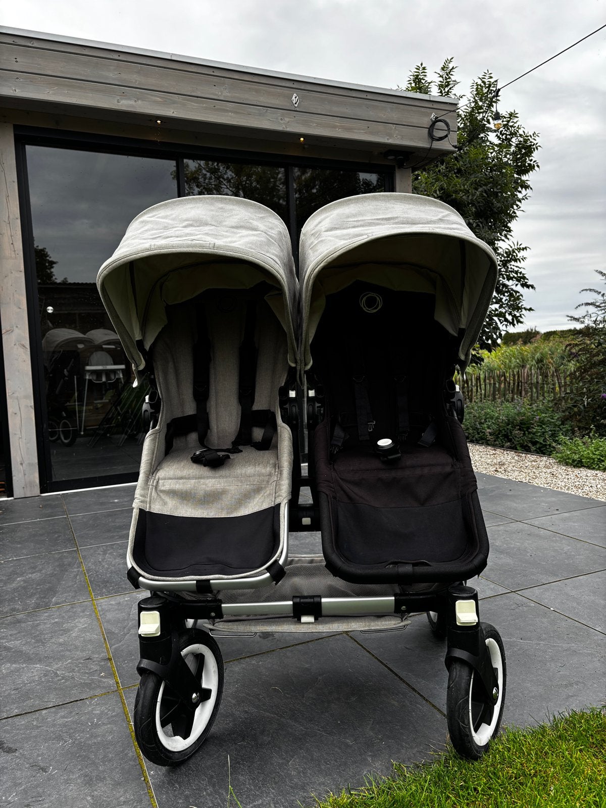 Bugaboo Donkey Twin duowagen, Kinderen en Baby's, Ophalen, Zo goed als nieuw, Kinderwagen of Buggy