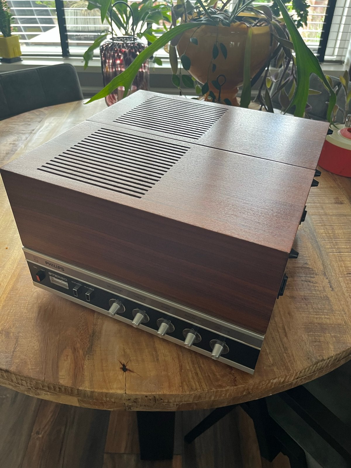 Philips Diamond 22GF446/04Z platenspeler met werk, Audio, Tv en Foto, Ophalen, Philips, Gebruikt, Automatisch