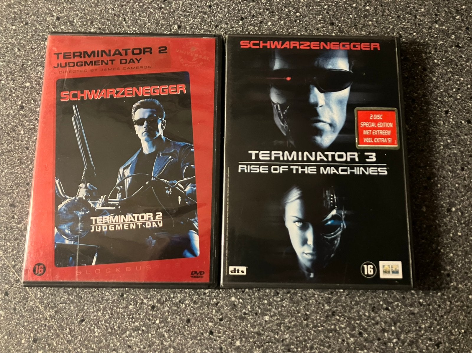 Terminator 2 (1991) + Terminator 3 (2003) 3-Disc, Vanaf 16 jaar, Ophalen of Verzenden, Zo goed als nieuw, Actie
