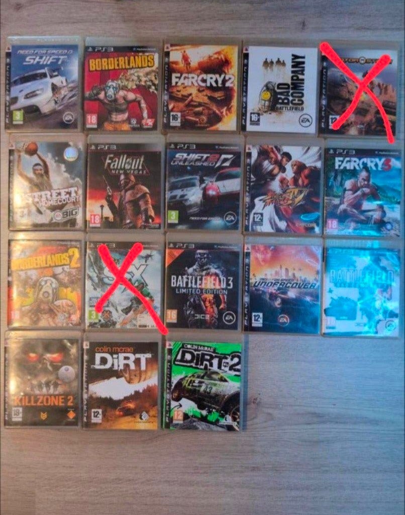 PS3 Games: Borderlands, Far Cry, Battlefield, Need for Speed, 1 speler, Ophalen of Verzenden, Gebruikt