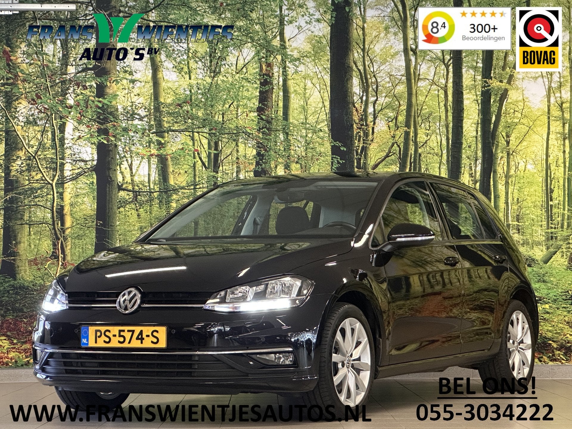 Volkswagen Golf 1.5 TSI Highline | Origineel Nederlands! | A, Auto's, Voorwielaandrijving, Stof, Euro 6, 4 cilinders