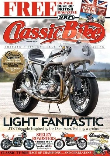 Classic Bike Magazine oktober 2016, Verzenden, Gelezen