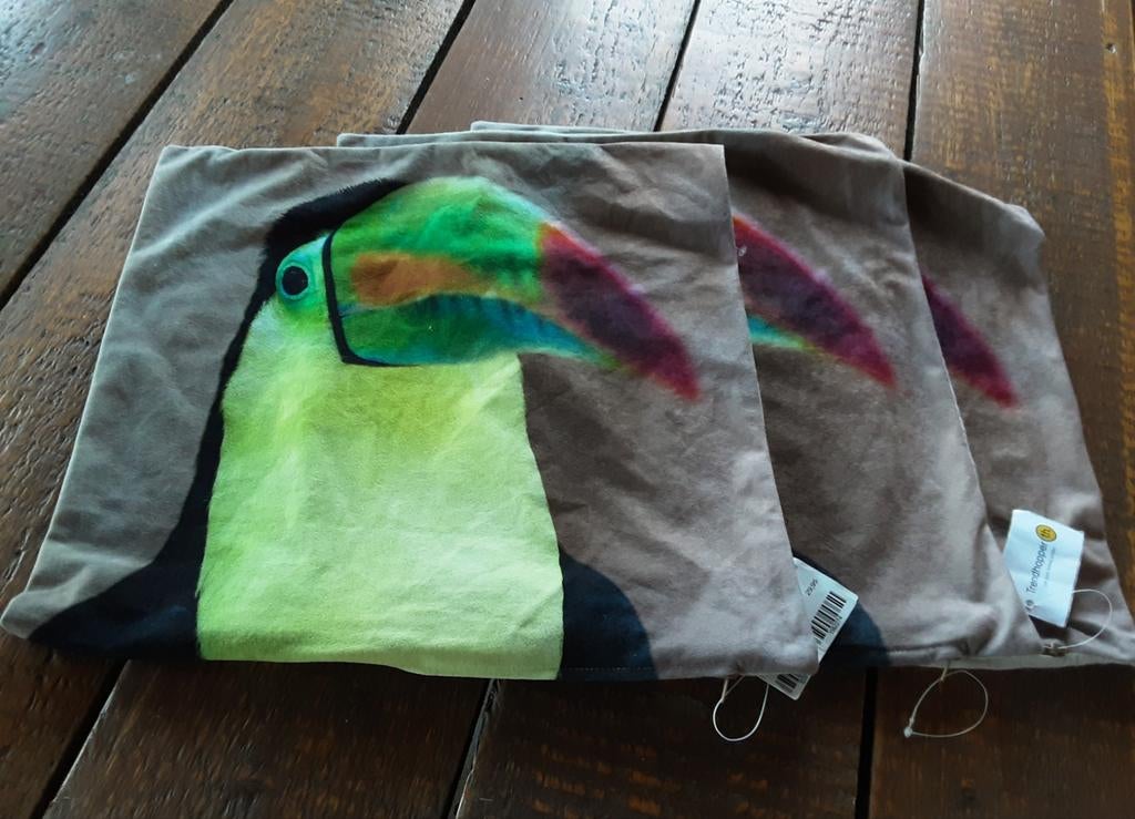 Trendhopper Kussenhoes Sierkussen Woonkussen 45x45 NIEUW, Ophalen of Verzenden, Nieuw, Overige kleuren, Vierkant