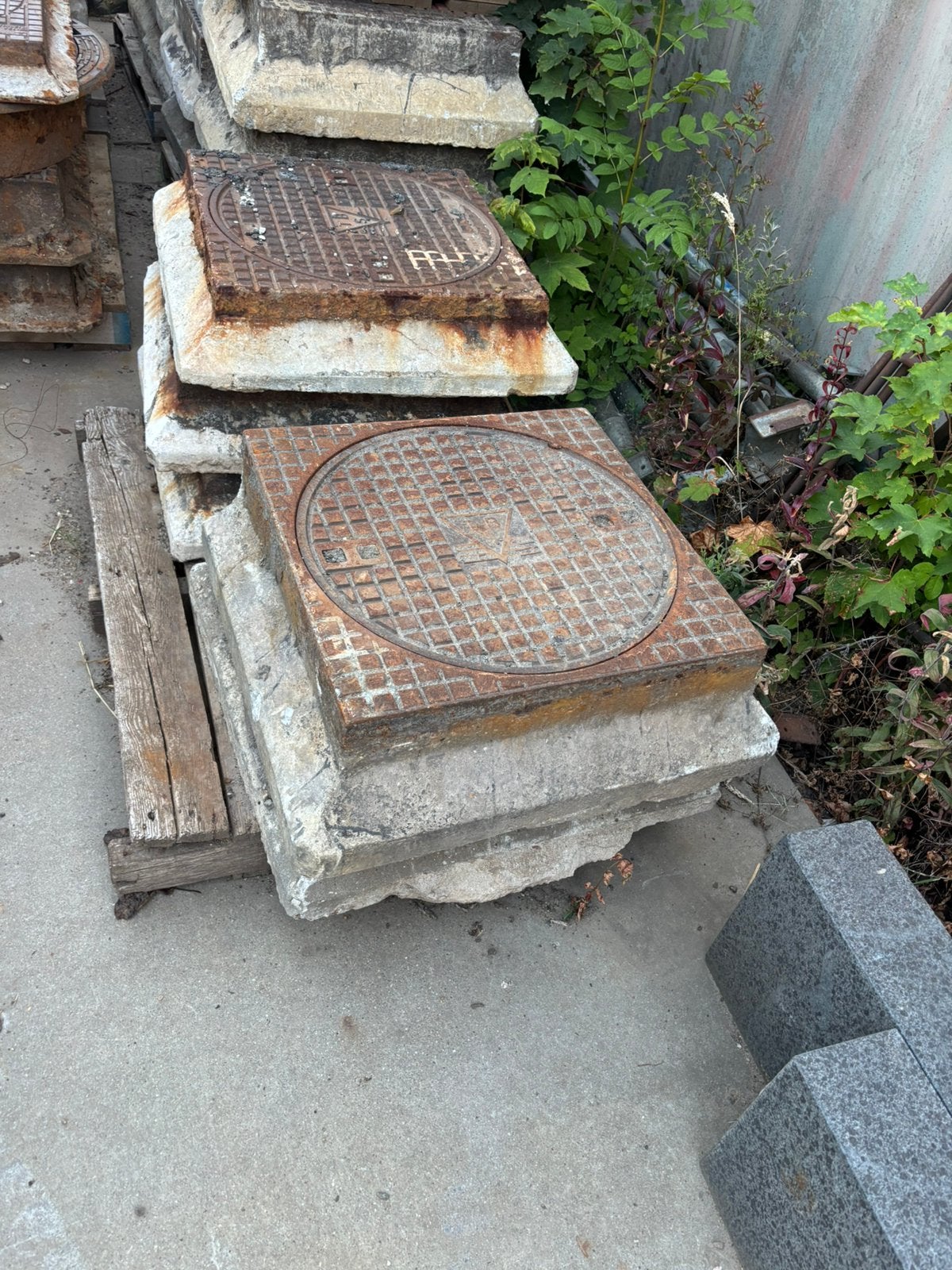 Putdeksel putkoppen, Ophalen, Gebruikt, Beton, Overige typen
