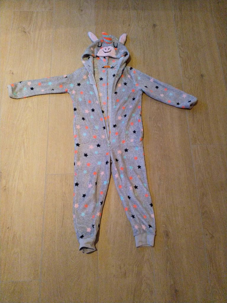 Eenhoorn onesie maat 110-116, Ophalen of Verzenden, Gebruikt, Meisje, Nacht- of Onderkleding