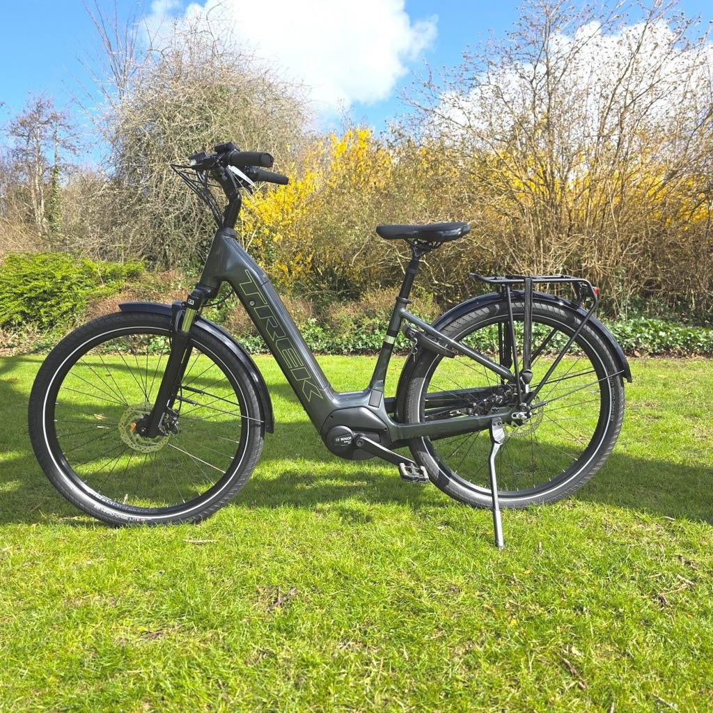 E-bike Trek District +3 N8 BES3 / 2025 / 389 km, Fietsen en Brommers, Elektrische fietsen, Minder dan 47 cm, Ophalen, Zo goed als nieuw