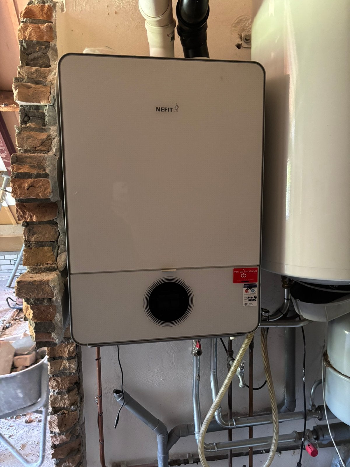 Nefit 9000 ketel, Ophalen, Geiser, Zo goed als nieuw, Minder dan 20 liter